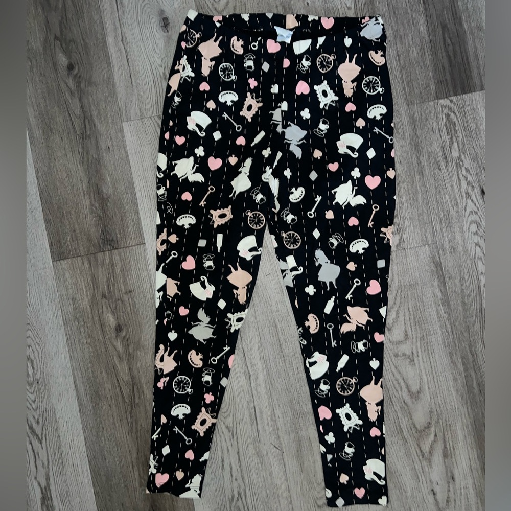 Disney Alice in Wonderland Legging Size 1 - Picture 3 of 6